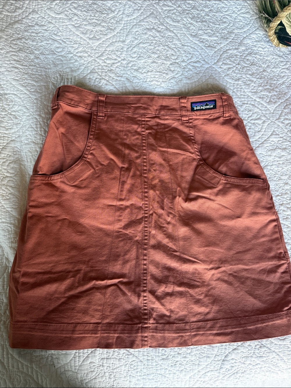 Patagonia Clay Colored Mini Skirt